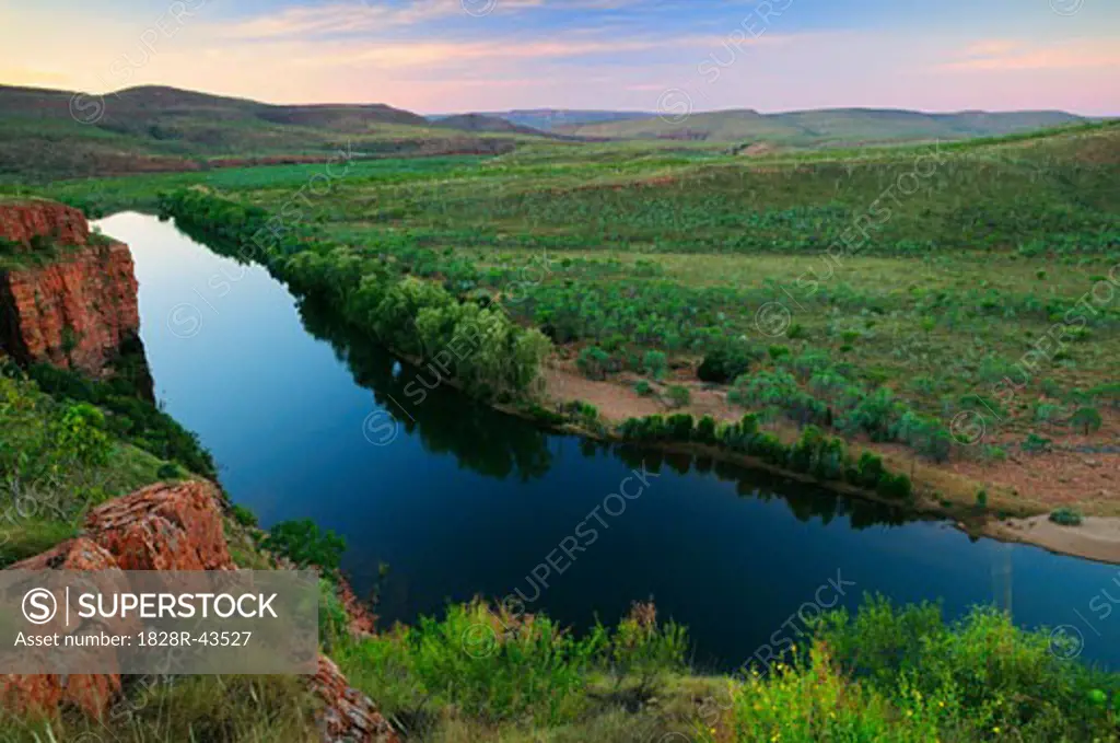 The Pentecost River and Cockburn Ranges, Kimberley, Western Australia, Australia   