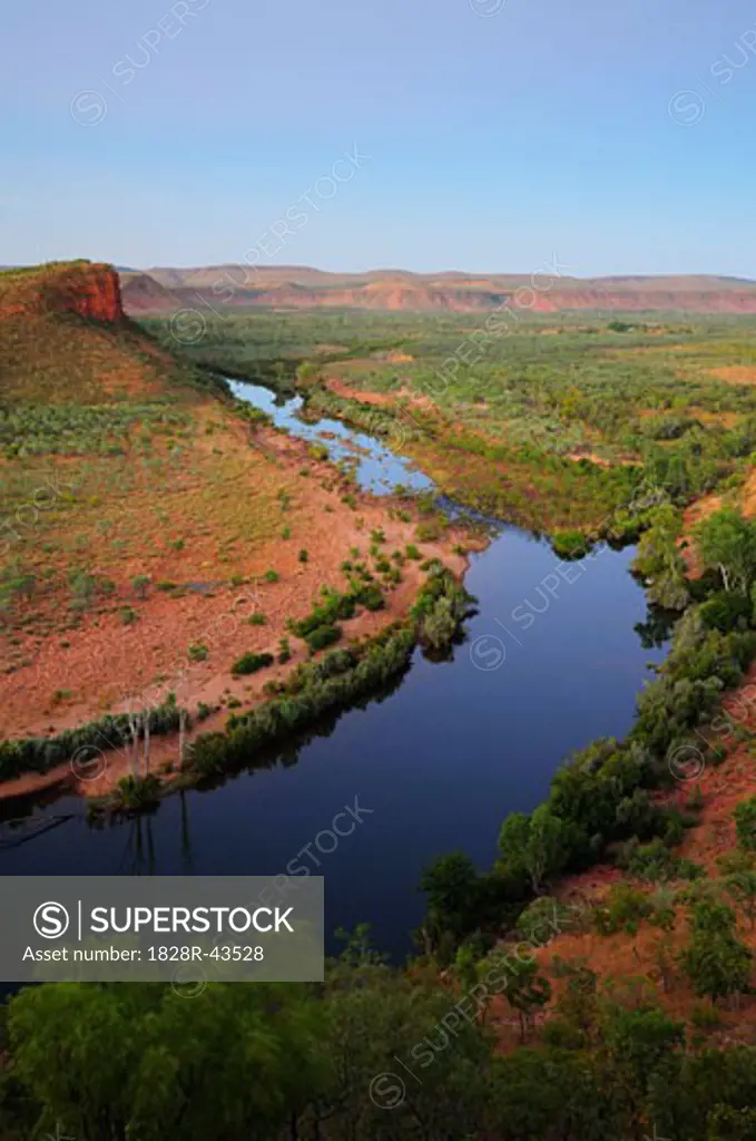 The Pentecost River and Cockburn Ranges, Kimberley, Western Australia, Australia   