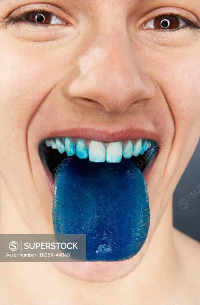 Man With Blue Tongue   