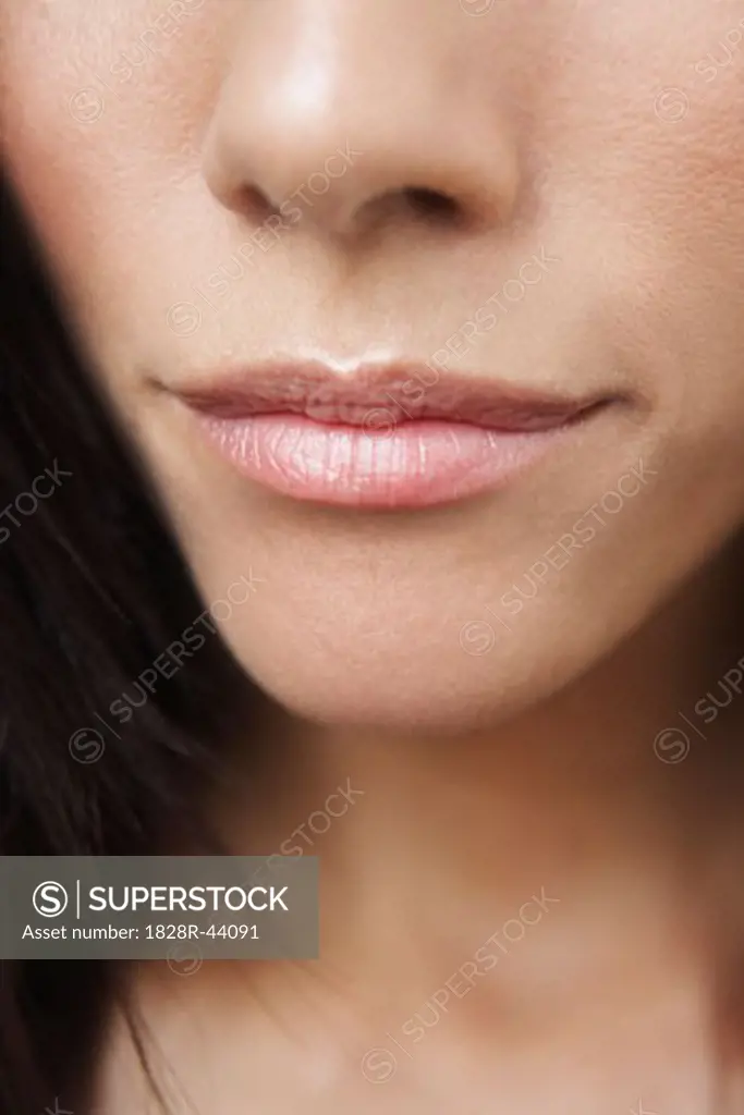Close-up of Woman's Face   