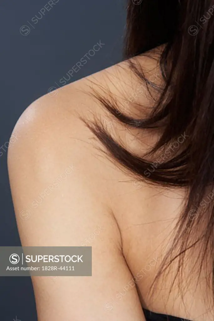 Close-up of Woman's Shoulder   