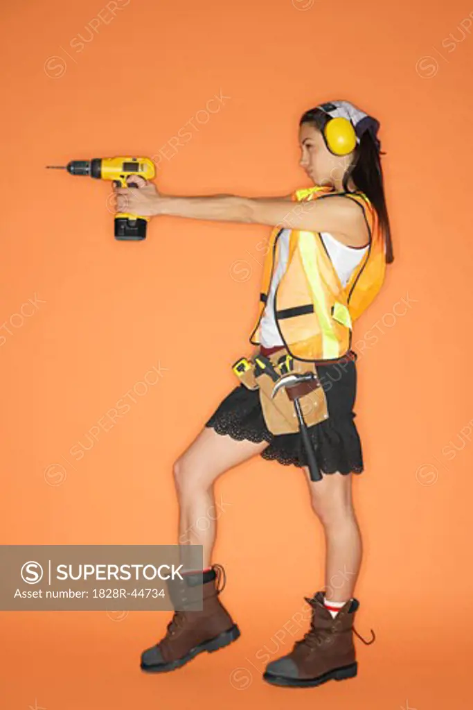 Female Construction Worker   