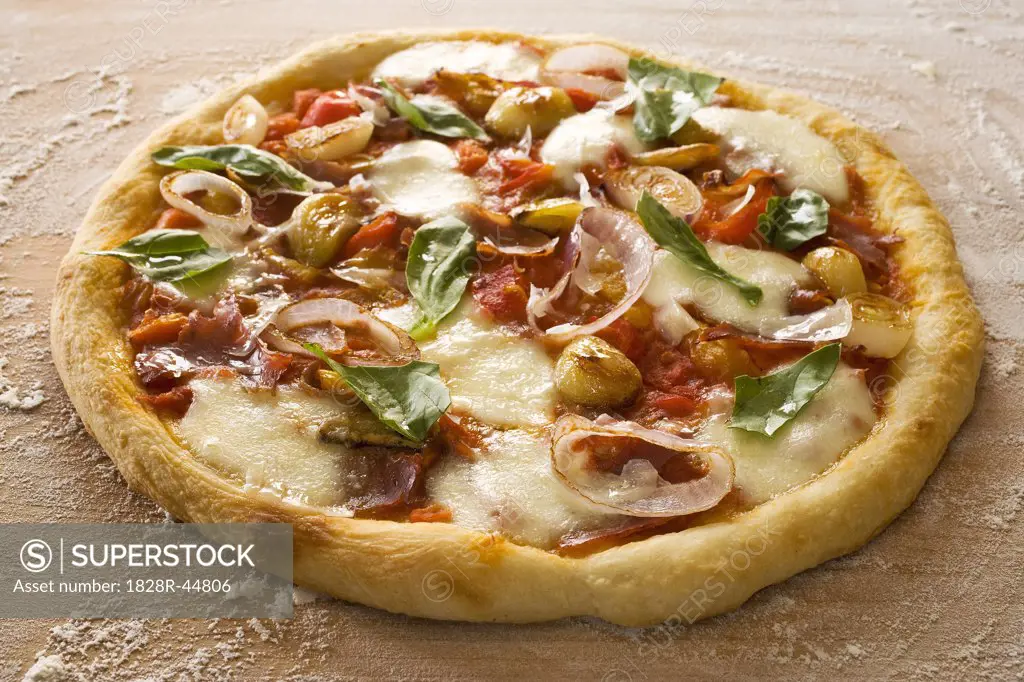Close-Up of Pizza