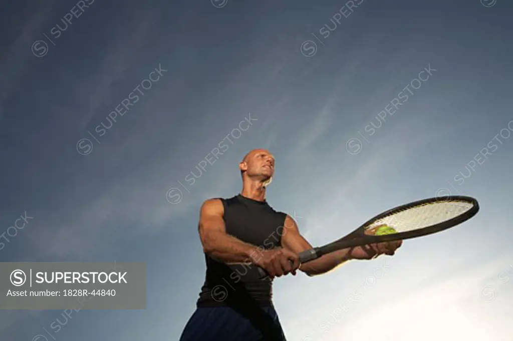 Portrait of Tennis Player   
