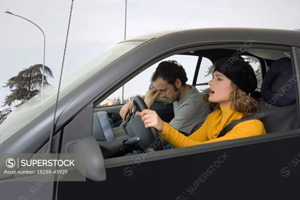Couple in Car   