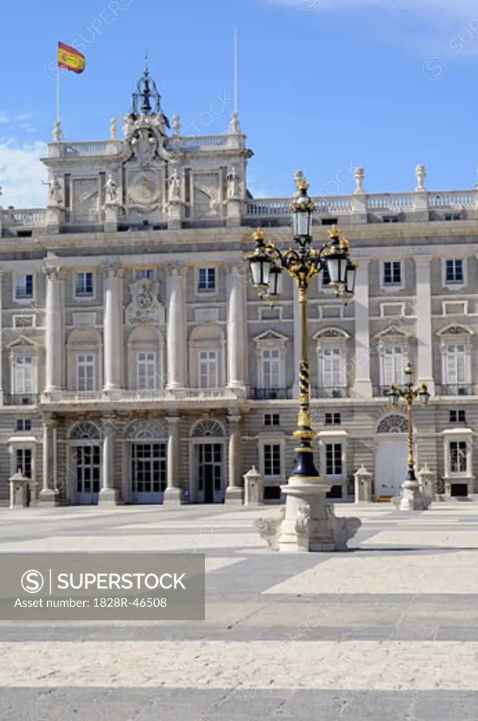 The Royal Palace of Madrid, Madrid, Spain   
