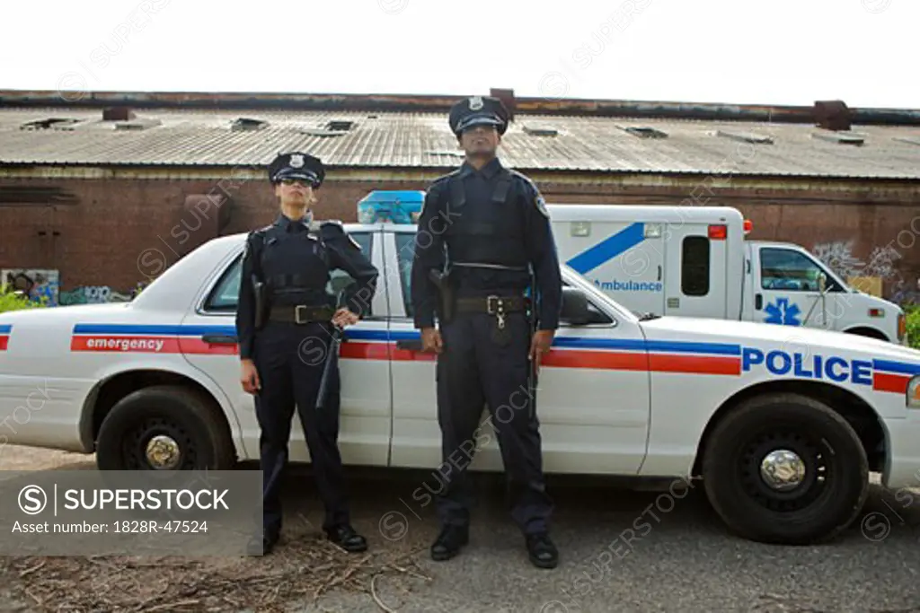 Portrait of Police Officers   