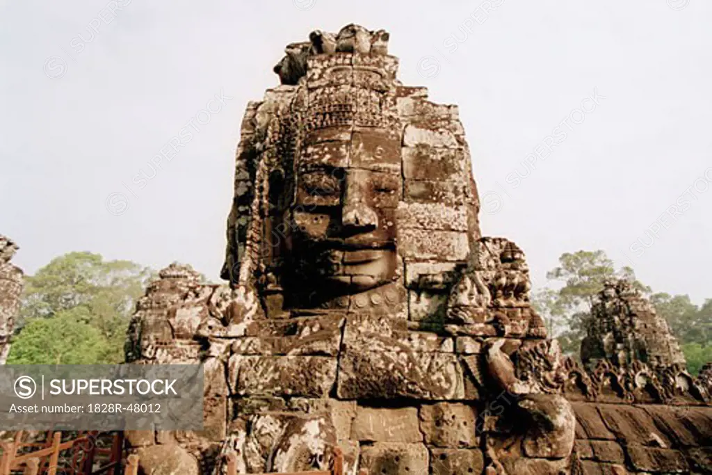 Stone Sculptures, Angkor Wat, Siem Reap, Cambodia   
