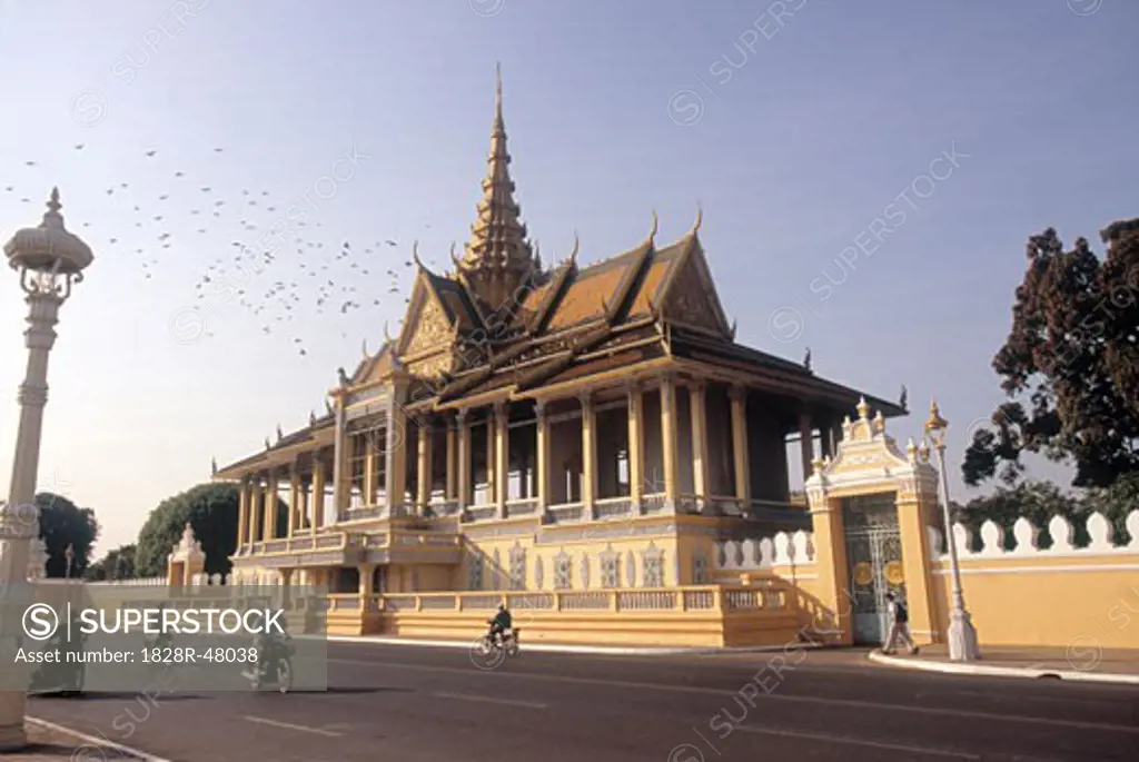 Chan Chhaya Pavilion, Phnom Penh Royal Palace, Phnom Penh, Cambodia   