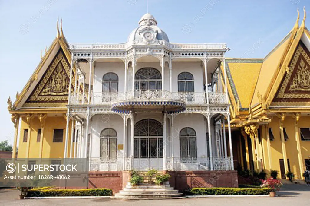 Napoleon III Pavilion, Phnom Penh Royal Palace, Phnom Penh, Cambodia   