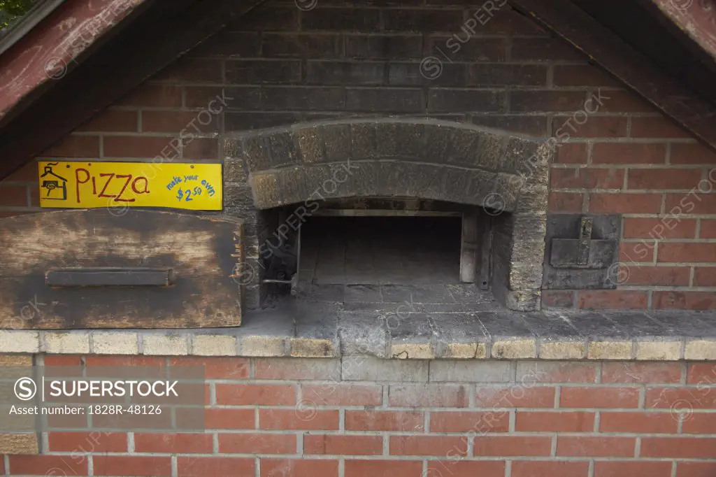 Outdoor Community Pizza Oven at Local Park   