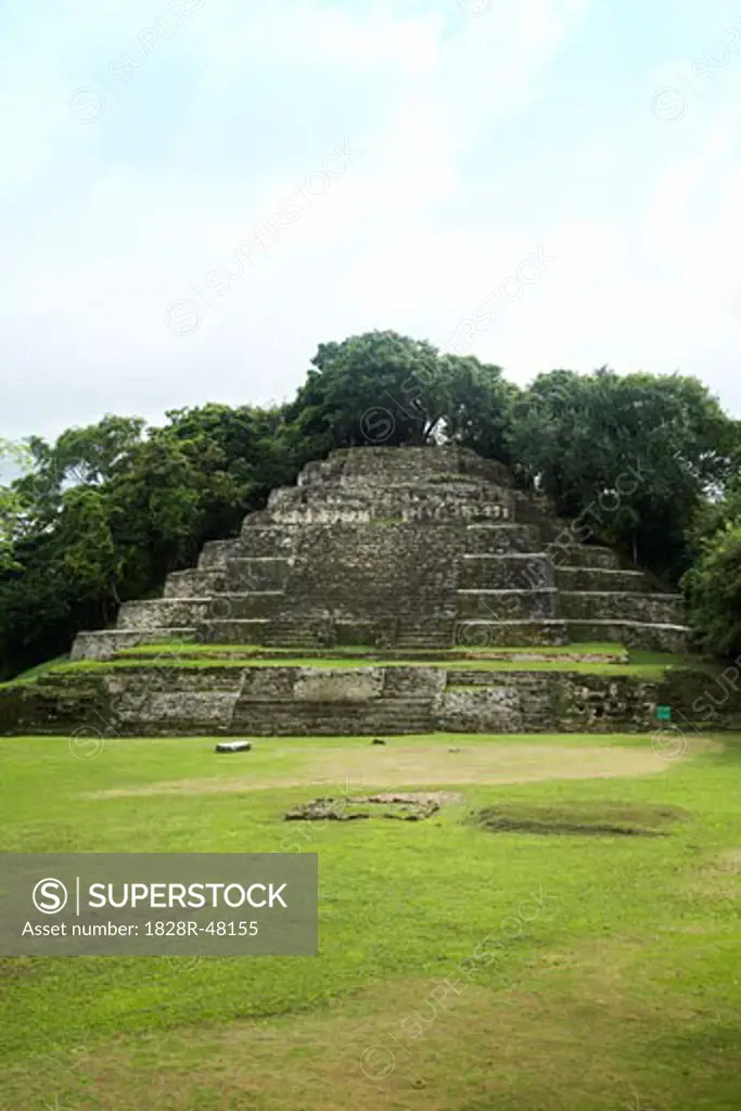 Mayan Temple, Lamanai, Belize   