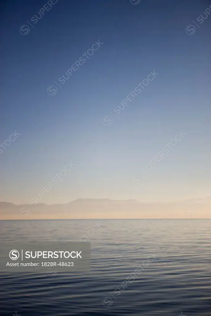 Sunrise on Lake Tahoe, California, USA   