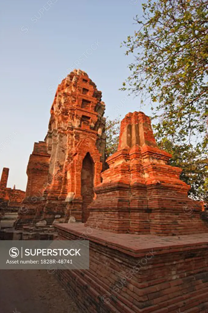 Ancient Structure, Ayutthaya, Thailand   