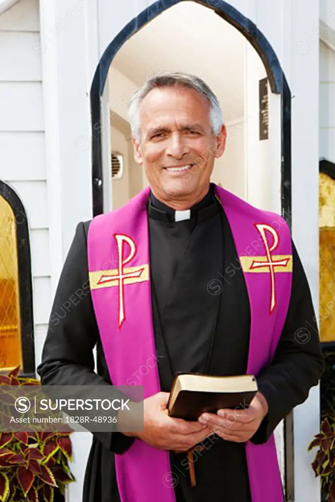 Portrait of Priest, Niagara Falls Ontario, Canada   