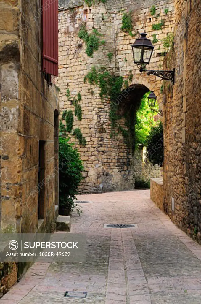 Old Town of Sarlat-la-Caneda, Dordogne, Aquitaine, France   