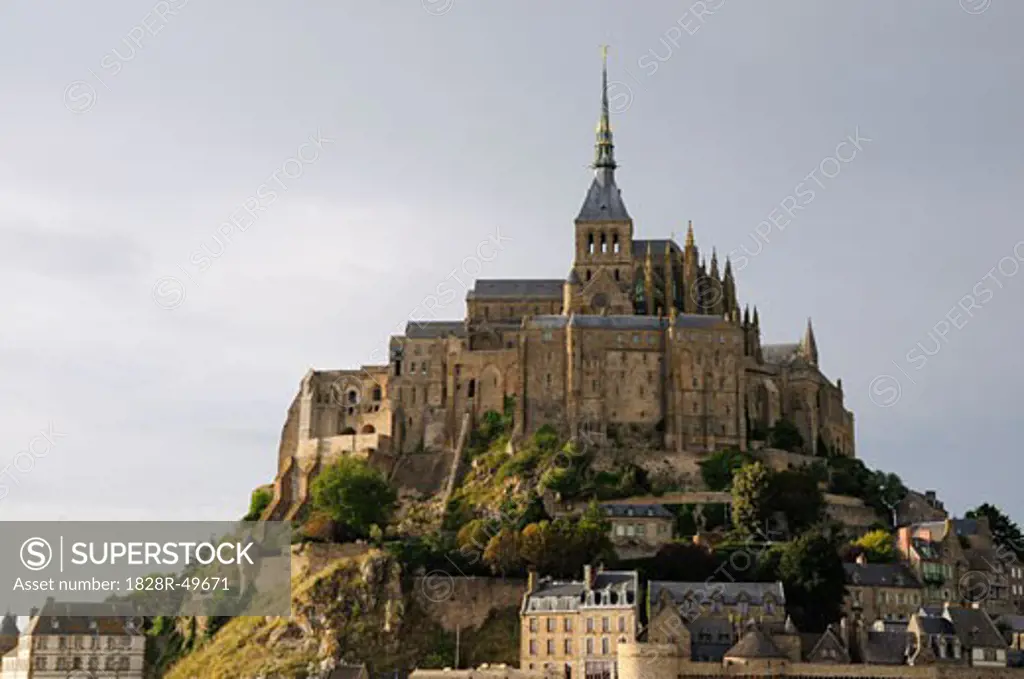 Mont Saint-Michel, Normandy, France   