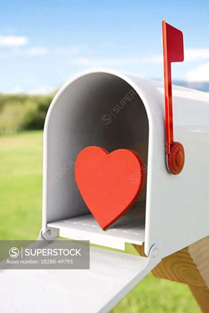 Heart in Mailbox   