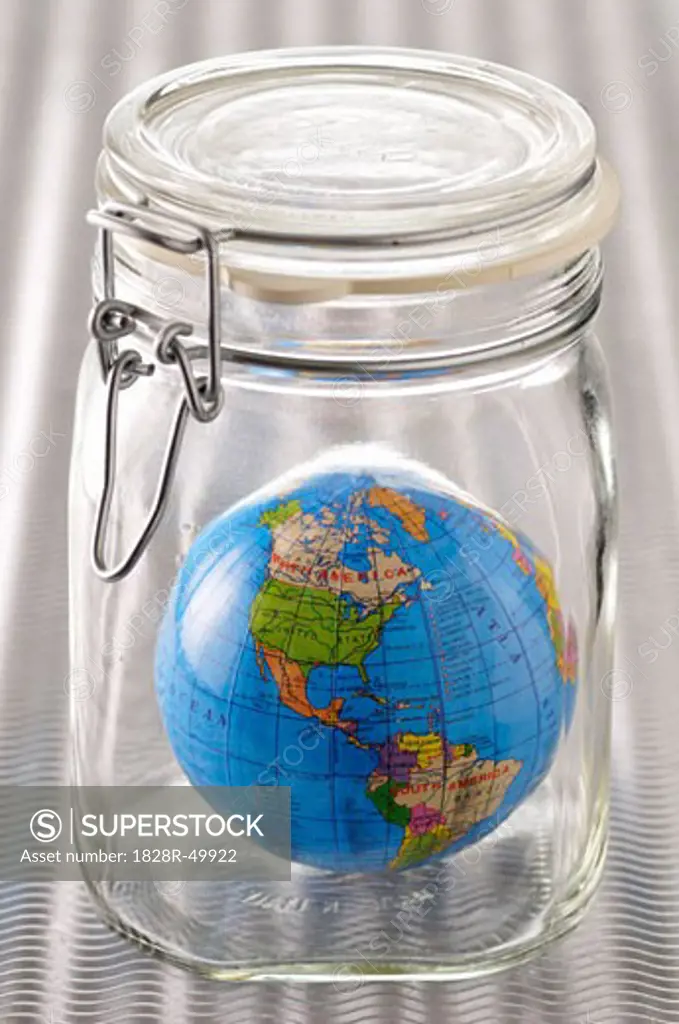 Earth Trapped in a Jar   