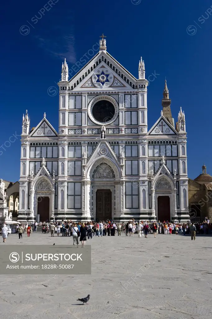Basilica di Santa Croce, Florence, Tuscany, Italy   