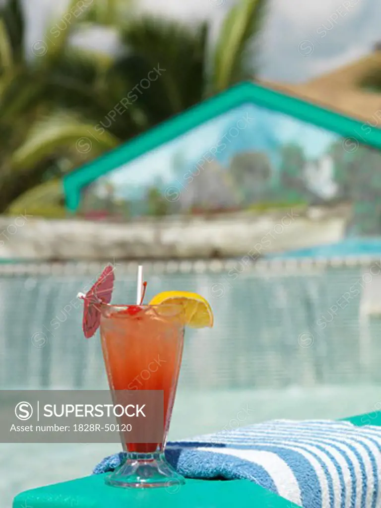 Drink by Pool, Costa Maya Resort, Belize
