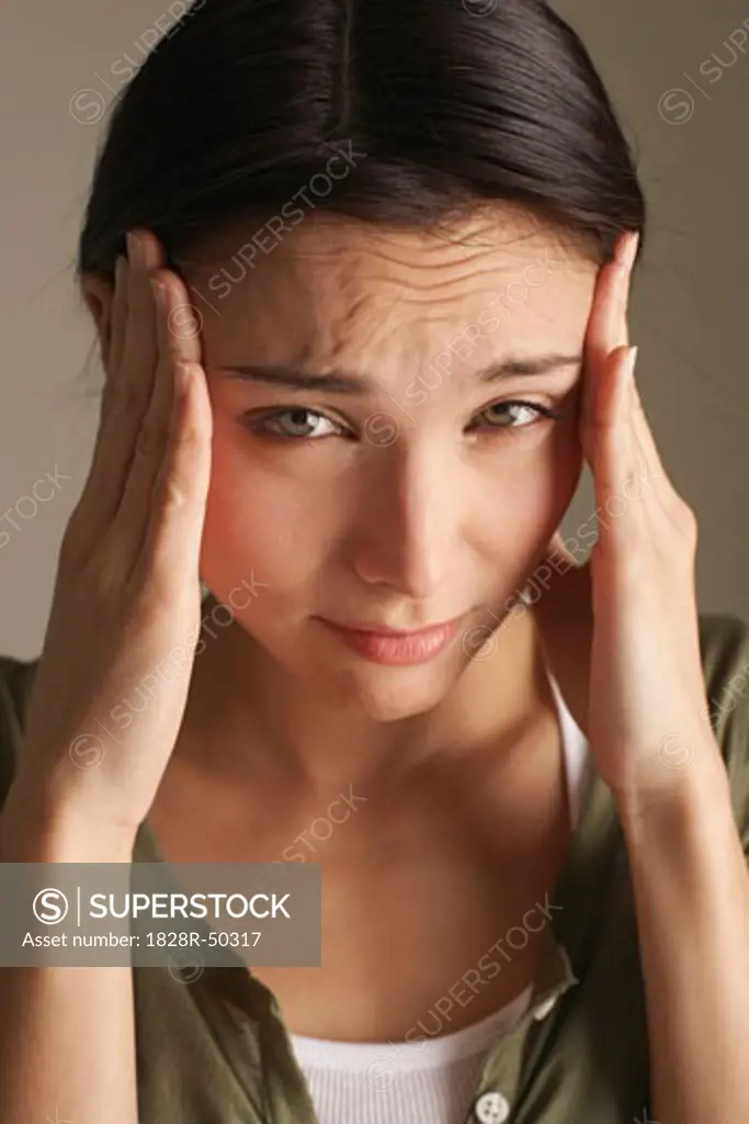Woman With Headache   