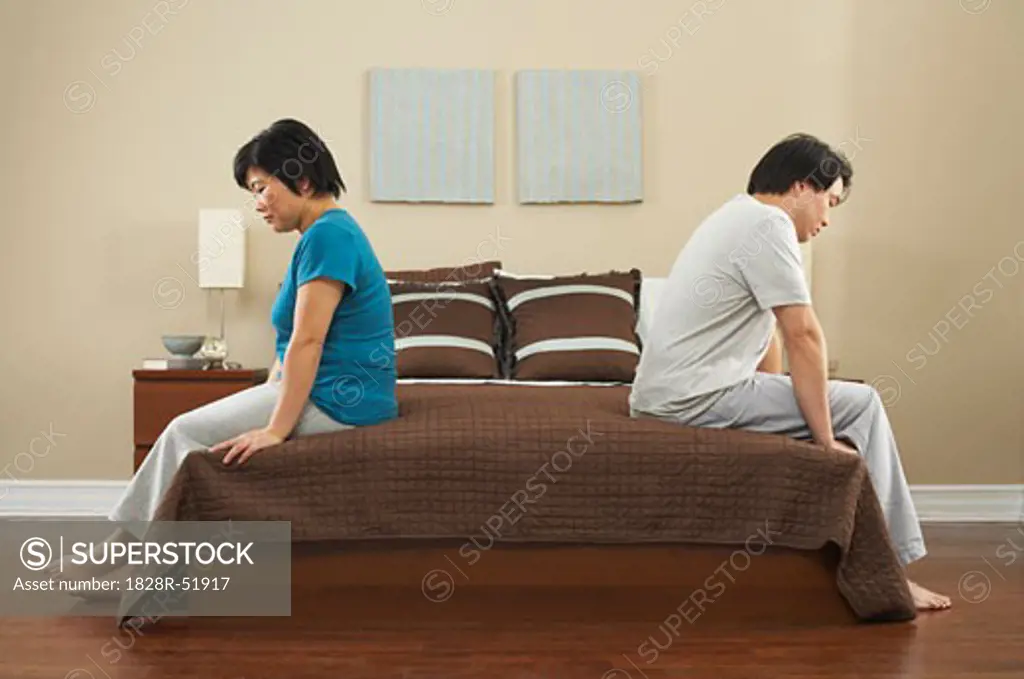 Couple in Bedroom   