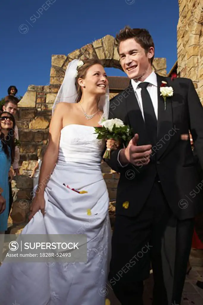 Portrait of Bride and Groom   