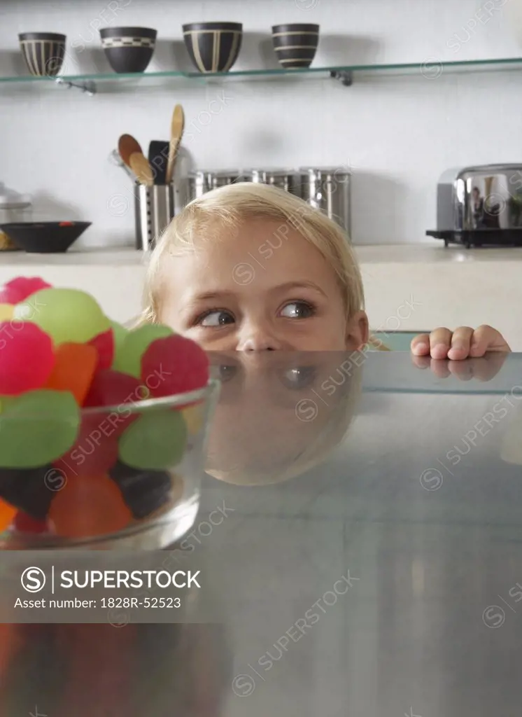 Child Sneaking Candy   