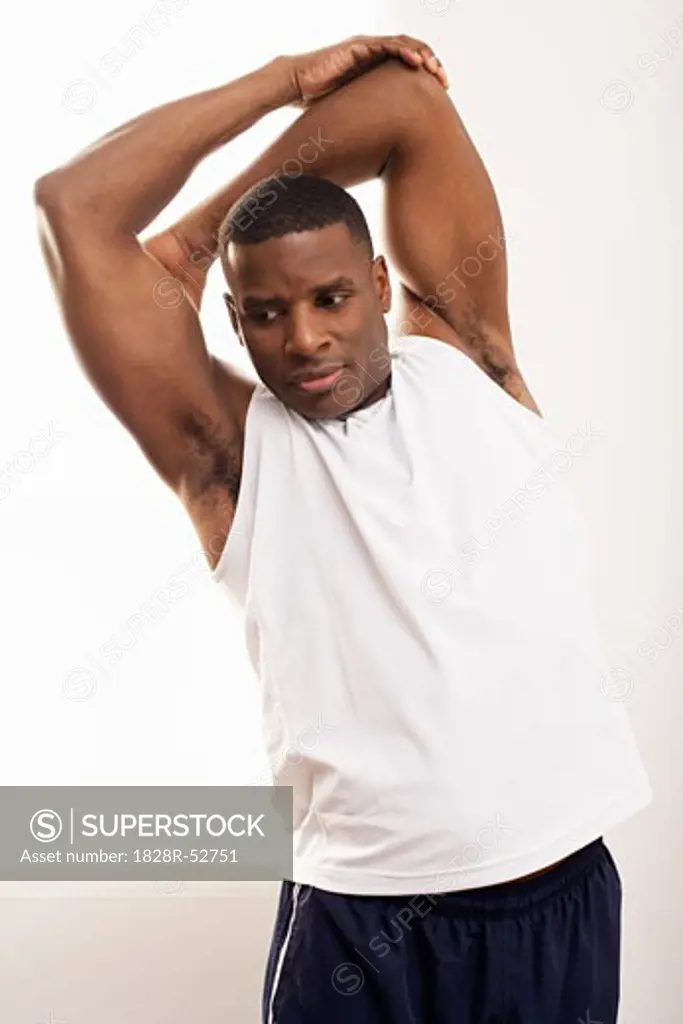Man Stretching   