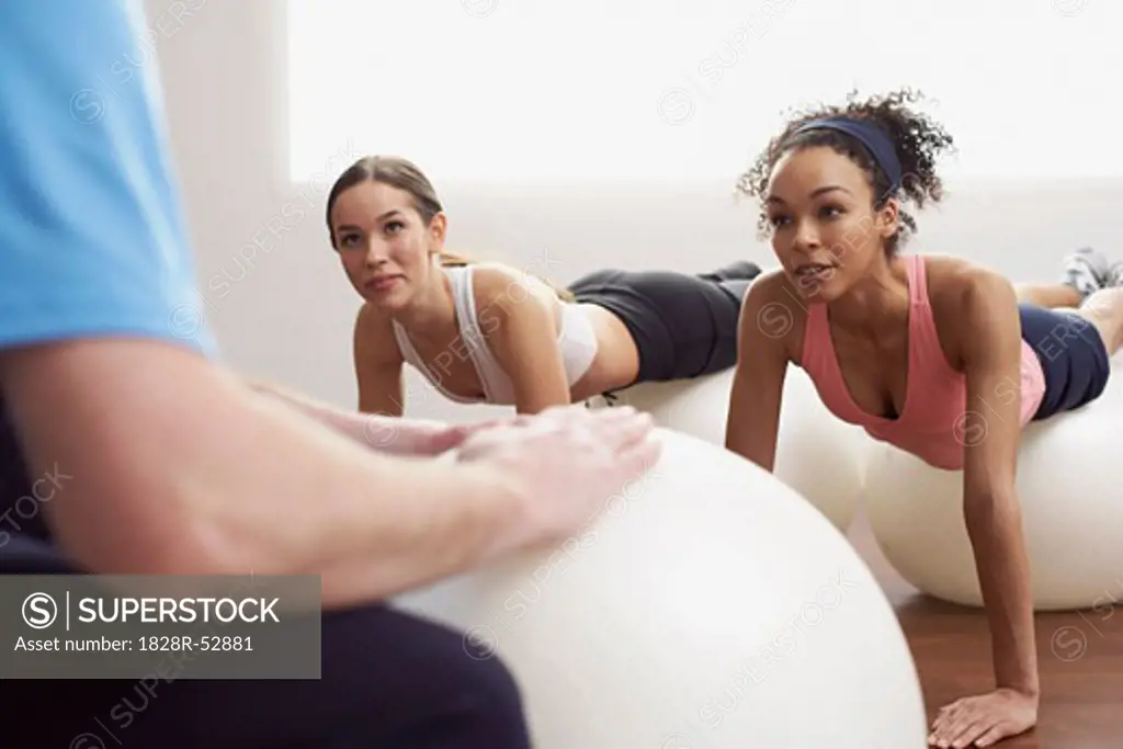 Women Exercising   