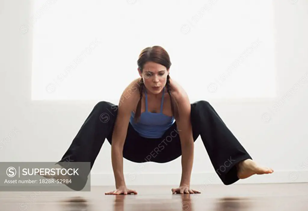 Woman Exercising   