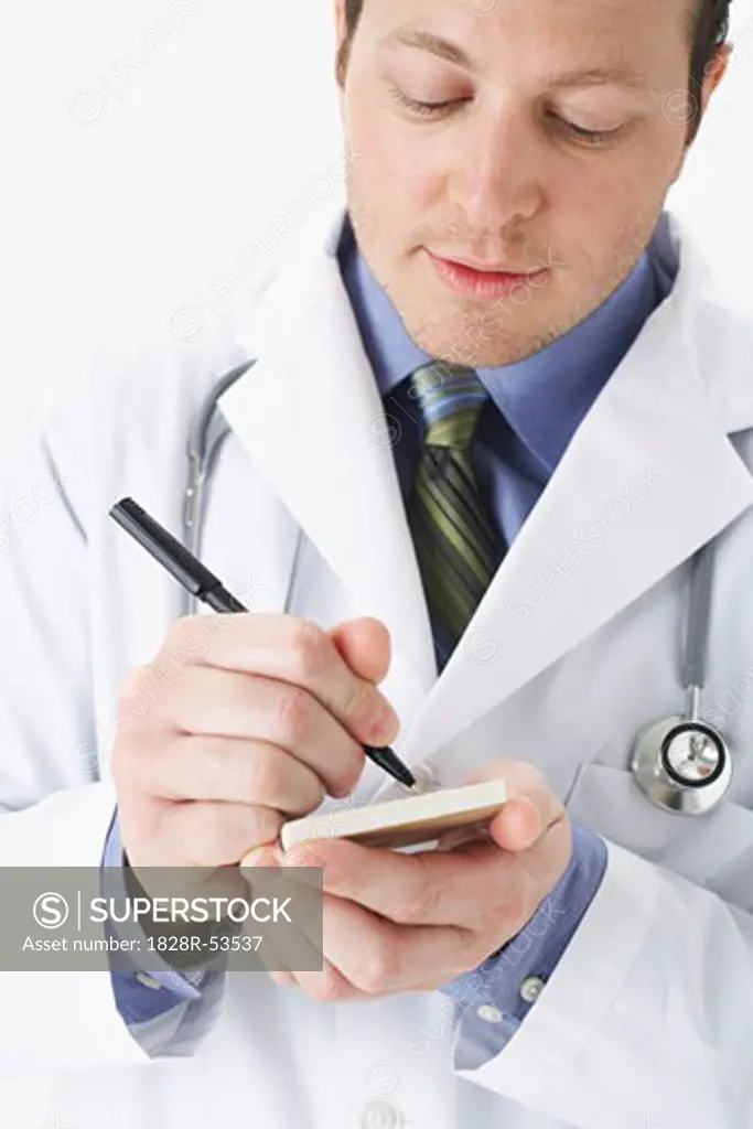 Doctor Writing Prescription   