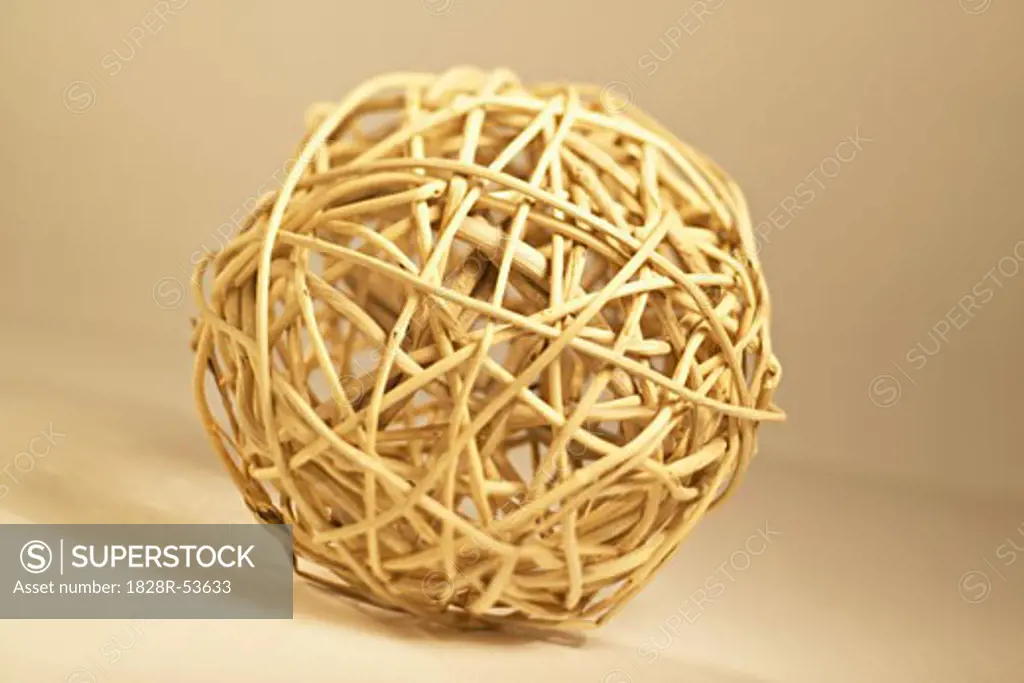 Sphere Made From Vines   