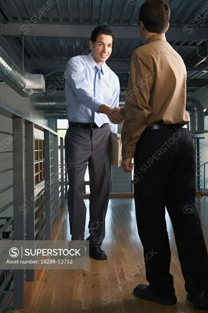 Businessmen Shaking Hands   