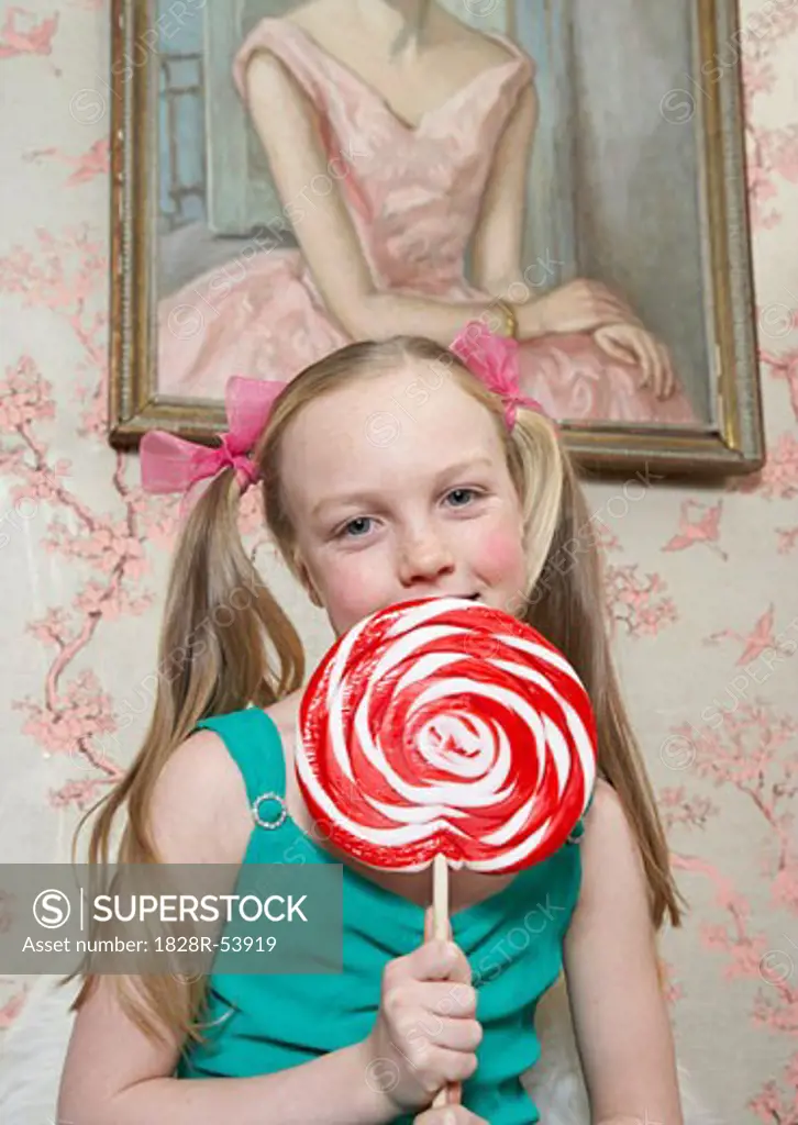 Girl with Lollipop   