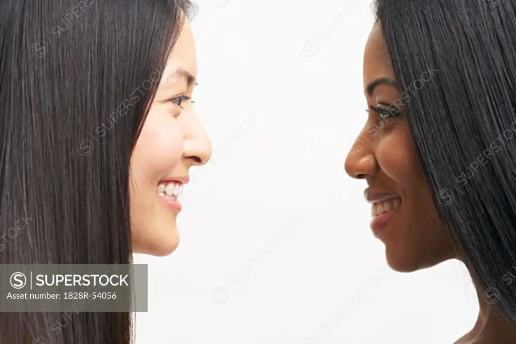 Profile of Two Women   