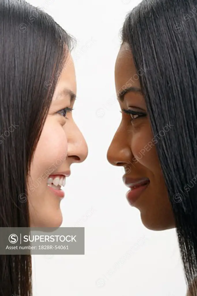 Profile of Two Women   