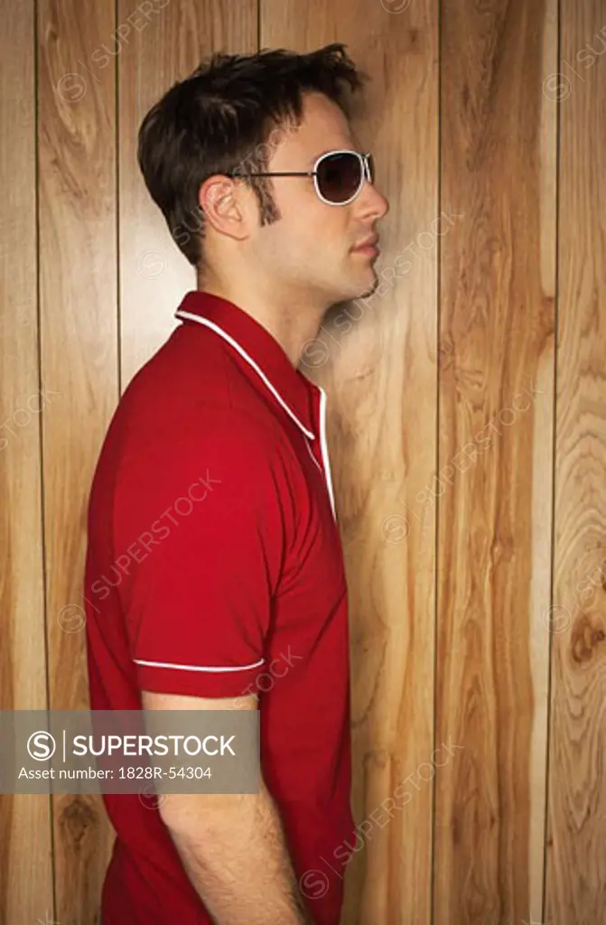 Portrait of Man with Sunglasses   