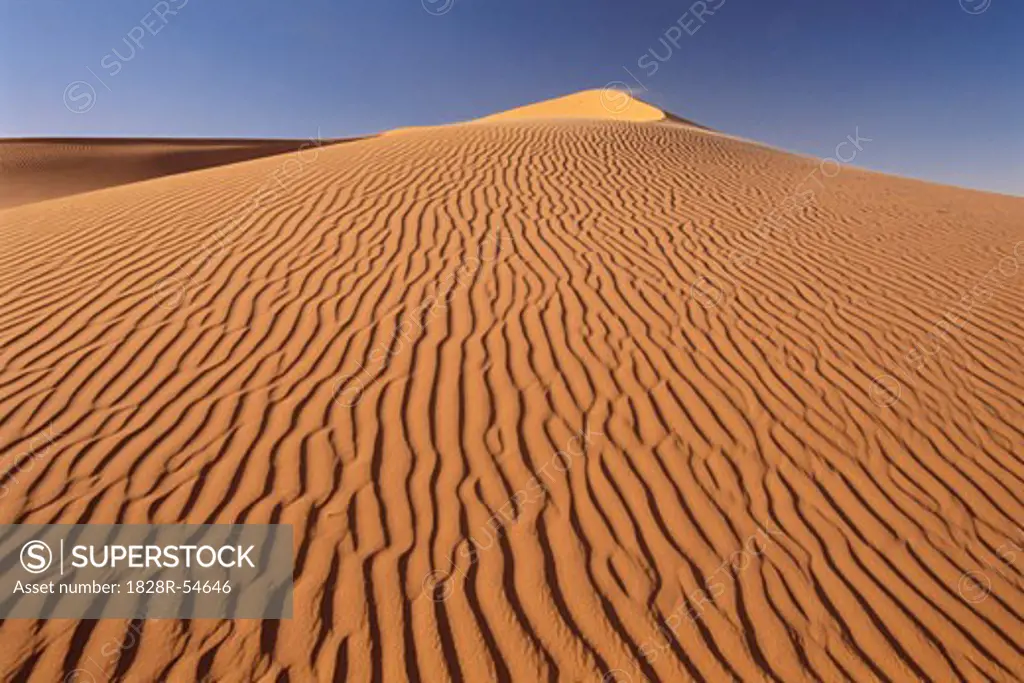 Sand Dunes, Grand Erg Oriental, Sahara Desert, Algeria   