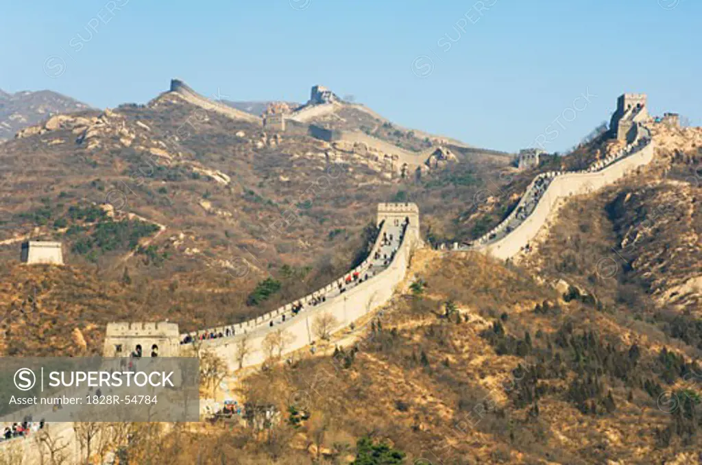 The Great Wall, Badaling, China   