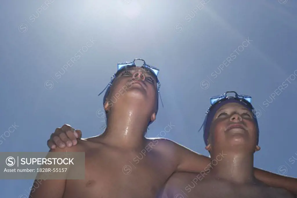 Portrait of Swimmers   