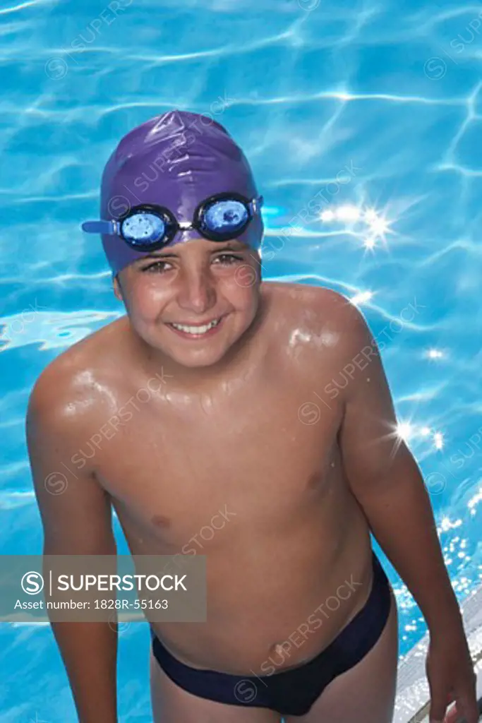 Portrait of Swimmer   