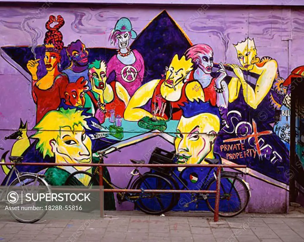 Graffiti Art, Amsterdam, Holland   