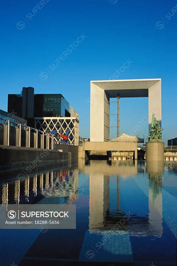 La Grande Arche, La Defense, Paris, France   