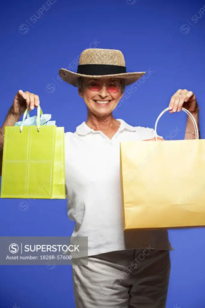 Portrait of Woman Shopping   