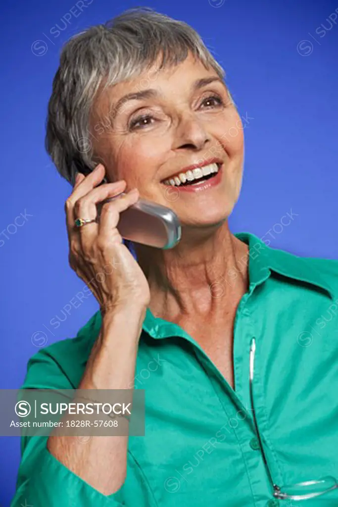 Woman Talking on Cell Phone   