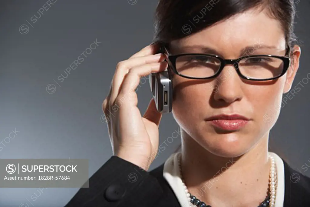 Woman using smart phone   