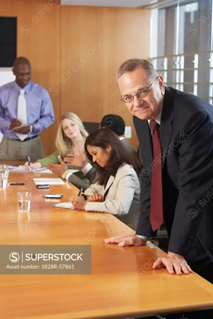 Business People in Meeting   