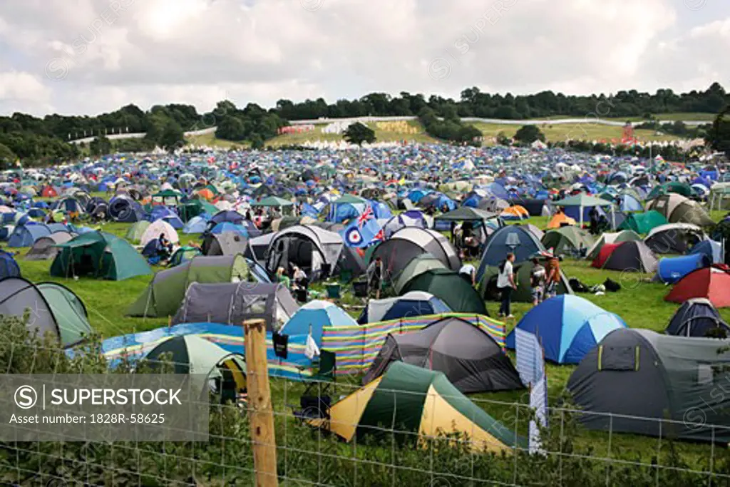 Glastonbury Festival, South West England, England   